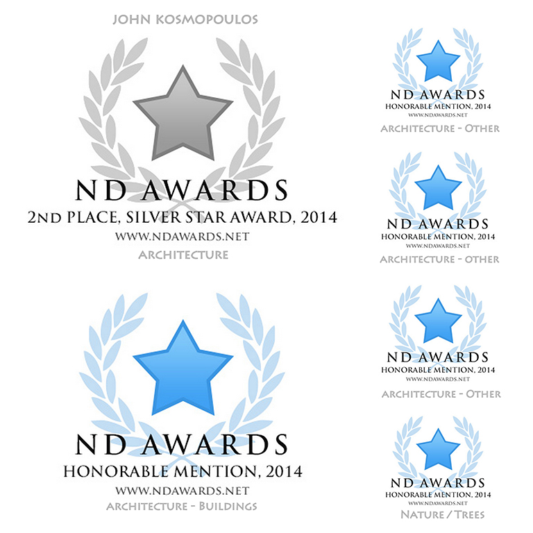 ND Awards 2014 - 1 Silver / 5 HM